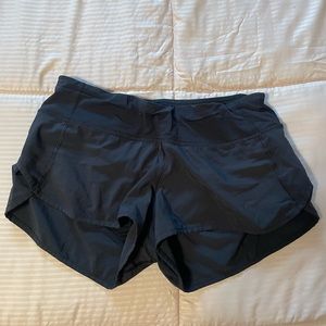 Lululemon speed up shorts black